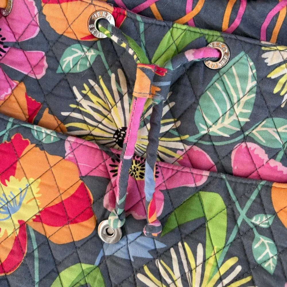 Vera Bradley Backpack Tote with Removable Straps - Picture 8 of 10